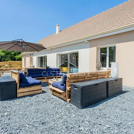 Martin & Jacuzzi - 23 Couchages Villa Saint-Martin-aux-Chartrains