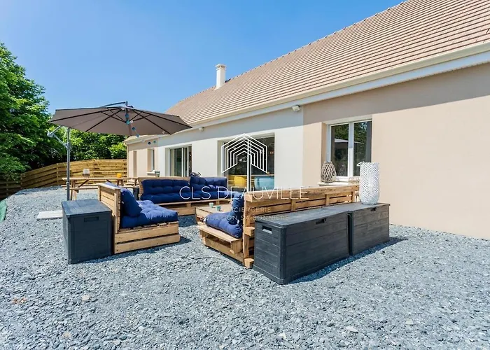 Martin & Jacuzzi - 23 Couchages Villa Saint-Martin-aux-Chartrains